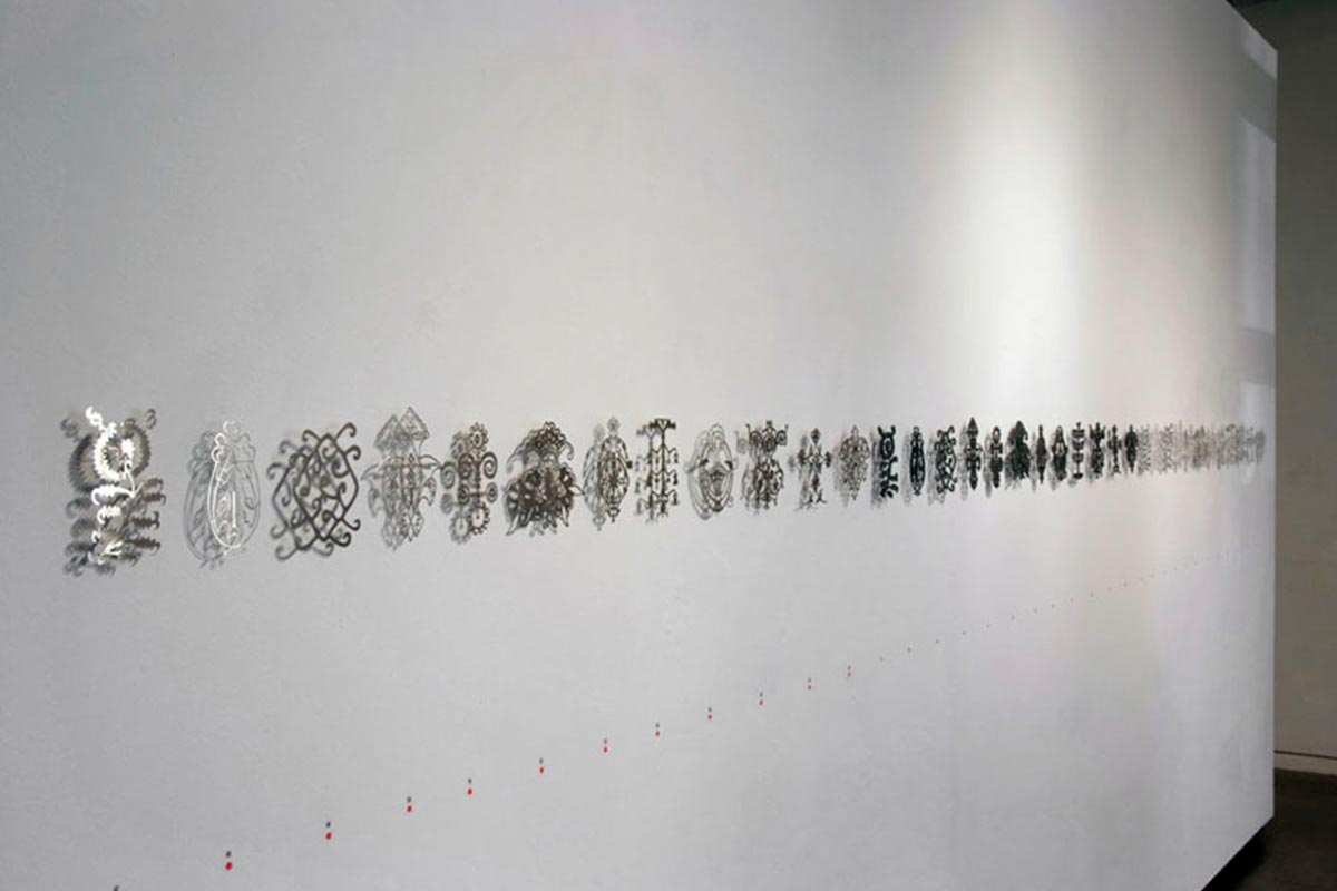 Pam Gaunt - Errant Abstractions Exhibition